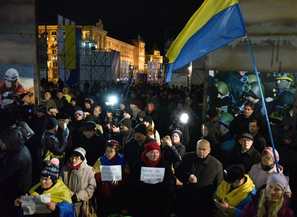 Годовщина начала событий на киевском Майдане