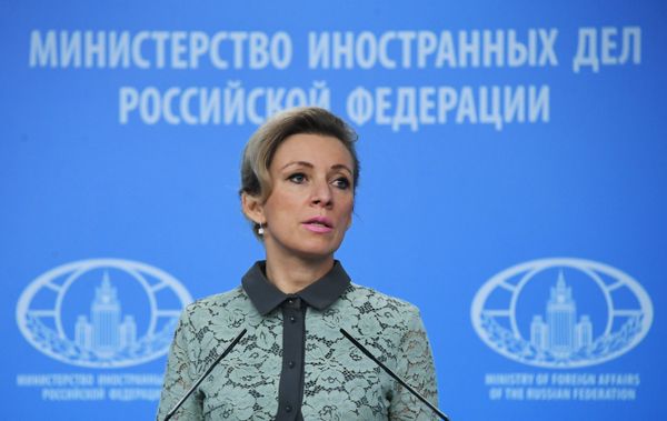 Брифинг официального представителя МИД России М. Захаровой