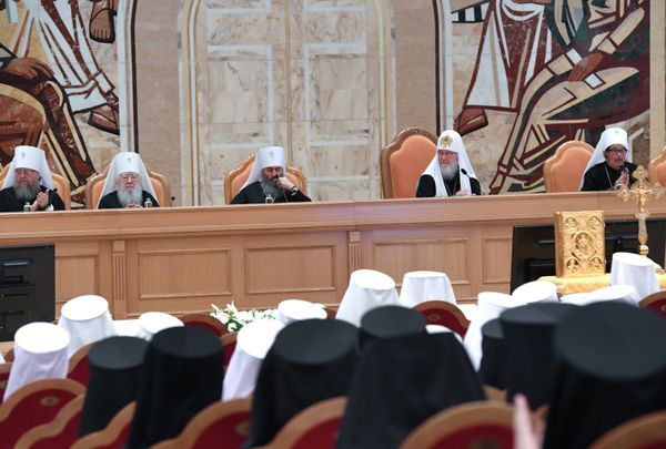 Открытие Архиерейского собора РПЦ