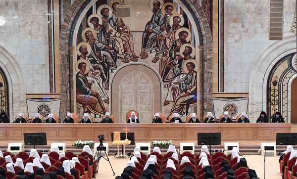 Открытие Архиерейского собора РПЦ Открытие Архиерейского собора РПЦ