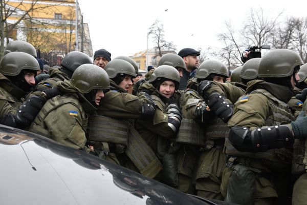 Ситуация в Киеве в связи с задержанием М. Саакашвили