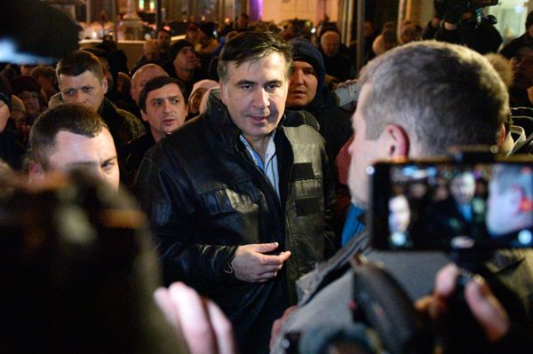 Суд в Киеве отпустил М.Саакашвили на свободу