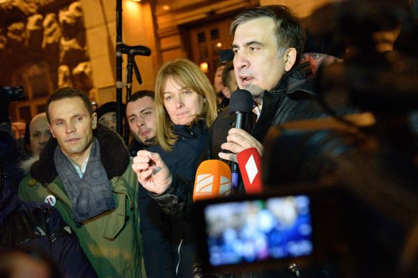 Суд в Киеве отпустил М.Саакашвили на свободу Суд в Киеве отпустил М.Саакашвили на свободу