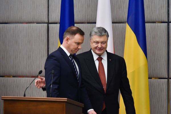 Дуда Порошенко