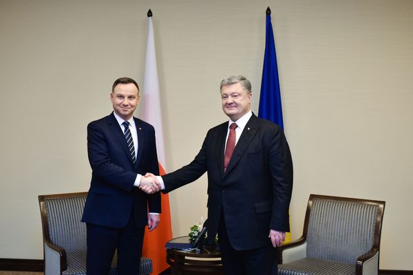 дуда порошенко