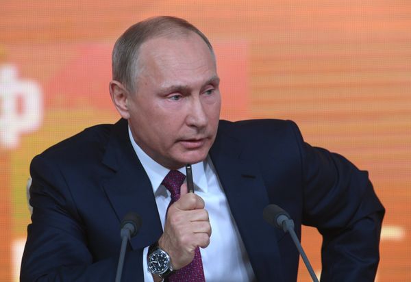 Ежегодная большая пресс-конференция президента РФ Владимира Путина Ежегодная большая пресс-конференция президента РФ Владимира Путина