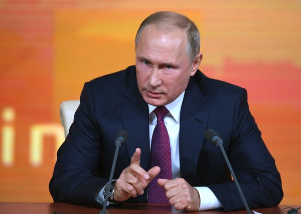 Ежегодная большая пресс-конференция президента РФ Владимира Путина Ежегодная большая пресс-конференция президента РФ Владимира Путина