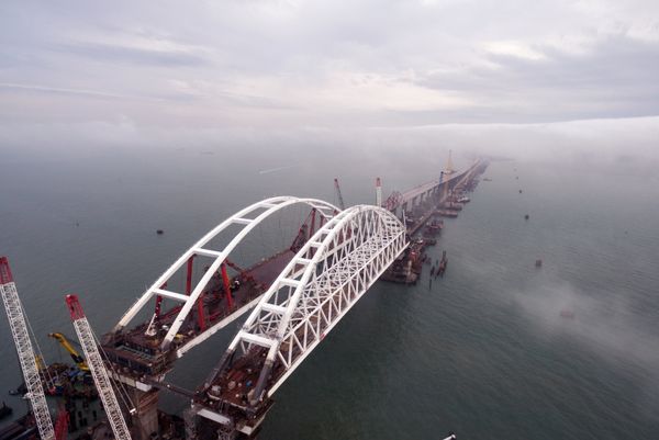 Строительство Крымского моста Строительство Крымского моста