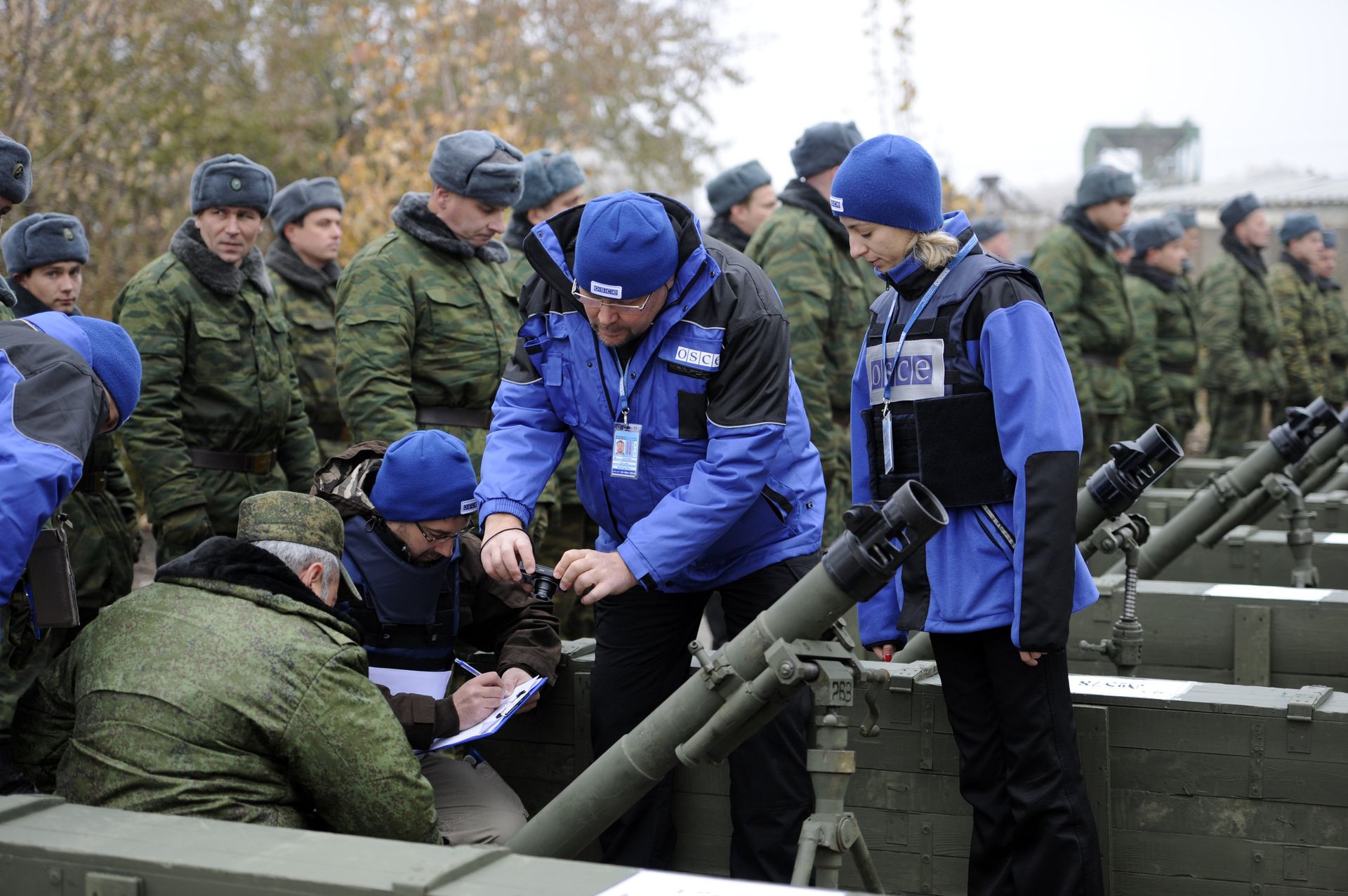 Отвод военной техники завершился в ДНР - РИА Новости, 1920, 18.12.2017
