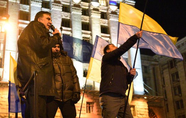 Суд в Киеве отпустил М.Саакашвили на свободу