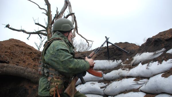 Ситуация на линии разграничения в ДНР