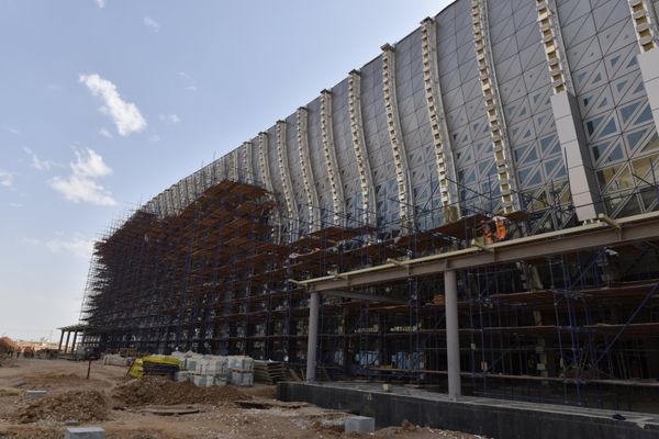 Строительство нового терминала аэропорта Симферополь Строительство нового терминала аэропорта Симферополь