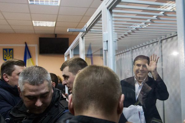 Суд по избранию меры пресечения для М. Саакашвили в Киеве Суд по избранию меры пресечения для М. Саакашвили в Киеве