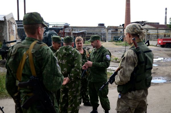 Батальон Призрак народного ополчения Луганска