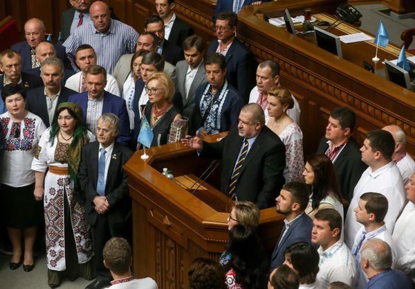 Заседание Верховной рады Украины