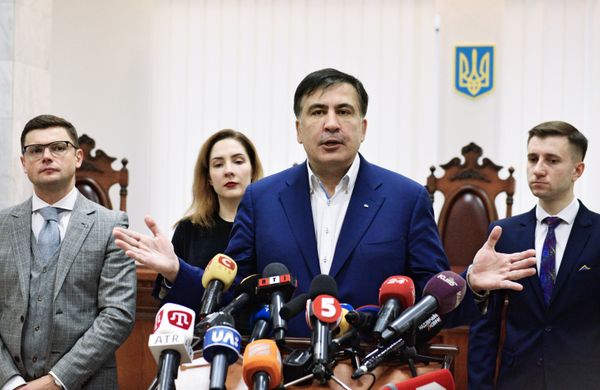 Заседание Апелляционного суда Киева по делу М. Саакашвили Заседание Апелляционного суда Киева по делу М. Саакашвили