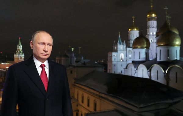 Новогоднее обращение президента РФ В. Путина