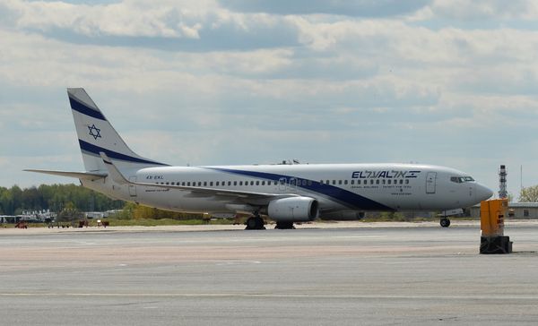 Самолет авиакомпании El Al