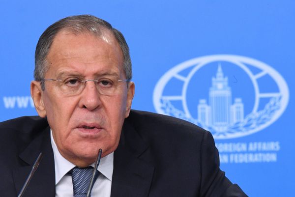 Пресс-конференция министра иностранных дел РФ С. Лаврова