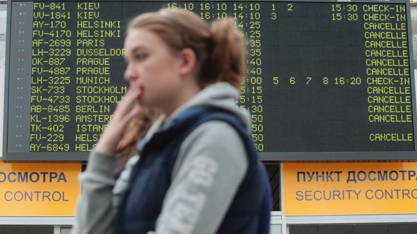 Пассажиры отмененных рейсов в аэропорту Пулково Пассажиры отмененных рейсов в аэропорту Пулково