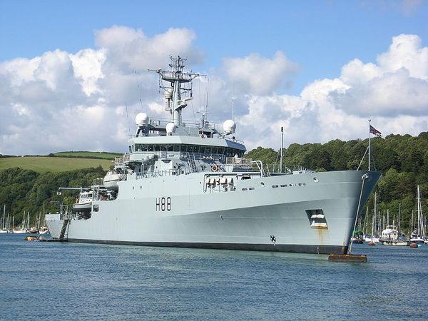 HMS Enterprise Энтерпрайз корабль
