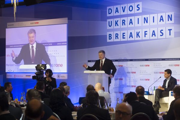 Порошенко давос