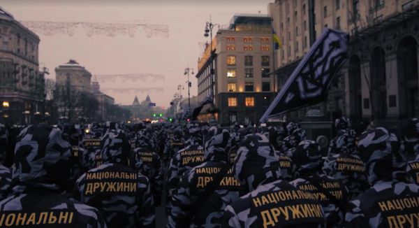 Националисты из партии «Национальный корпус» Националисты из партии «Национальный корпус»