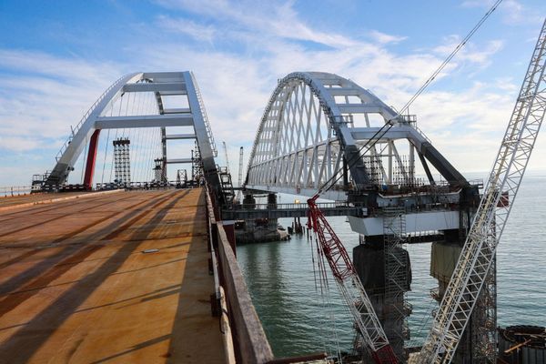 Строительство Крымского моста