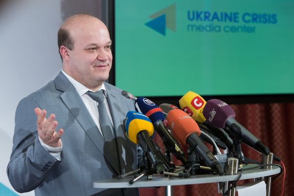 Брифинг замглавы администрации президента Украины Валерия Чалого