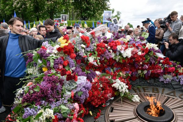 Акция Бессмертный полк за рубежом