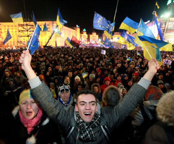 Ситуация на Украине в связи с вопросом евроинтеграции