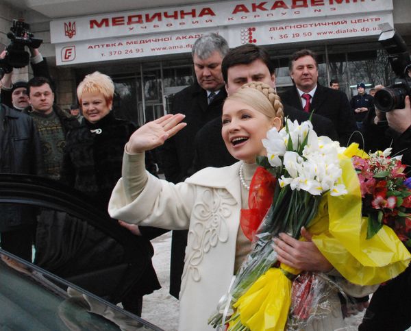 Голосование Юлии Тимошенко в день выборов президента Украины Голосование Юлии Тимошенко в день выборов президента Украины