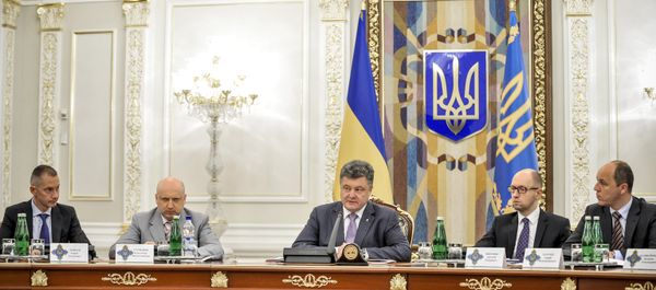 Заседание Совета национальной безопасности и обороны Украины