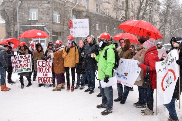 Митинг секс-работников в Киеве Митинг секс-работников в Киеве