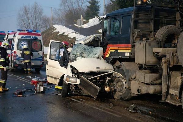 Пострадавшие в дтп Украинские рабочие в Польше