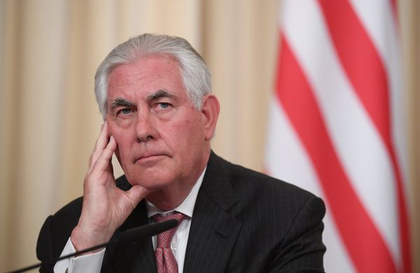 П/к министра иностранных дел РФ С. Лаврова и госсекретаря США Р. Тиллерсона