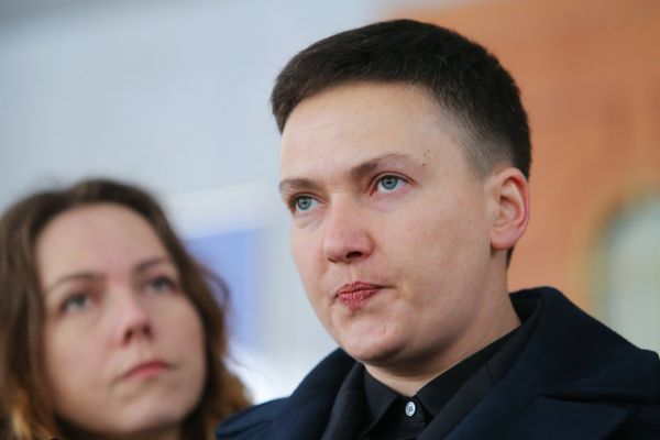 Брифинг Н. Савченко в Киеве Брифинг Н. Савченко в Киеве