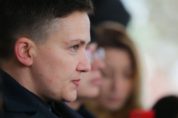 Брифинг Н. Савченко в Киеве Брифинг Н. Савченко в Киеве