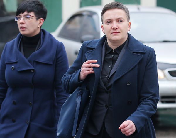 Брифинг Н. Савченко в Киеве Брифинг Н. Савченко в Киеве