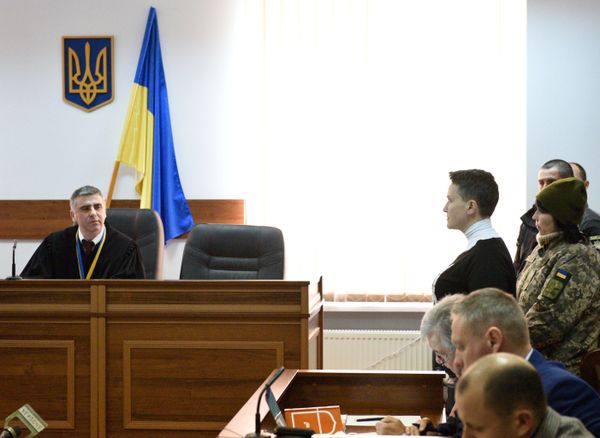 Суд по делу Н. Савченко в Киеве