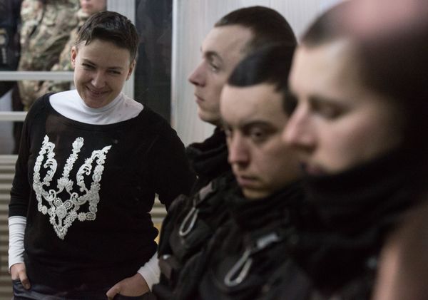 Суд по делу Н. Савченко в Киеве