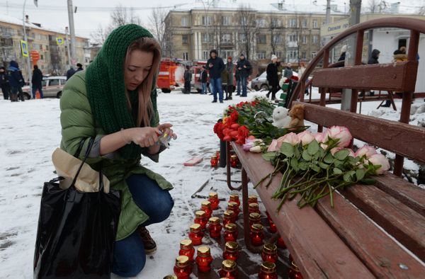 Пожар в торговом центре «Зимняя вишня» в Кемерово