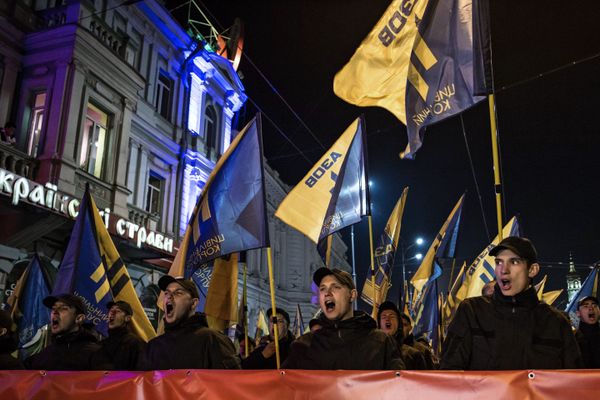 Акции в украинских городах в День защитника Украины