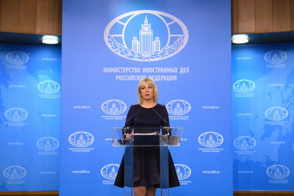 Брифинг официального представителя МИД РФ М. Захаровой