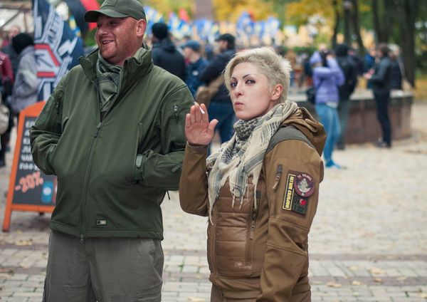 ветеран АТО из батальона «Донбасс» (затем «Донбасс-Украина») Лера Бурлакова