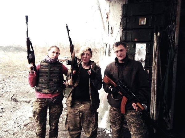 ветеран АТО из батальона «Донбасс» (затем «Донбасс-Украина») Лера Бурлакова
