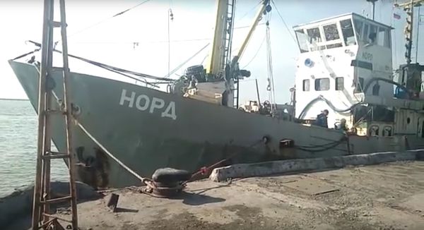 захваченный украиной сейнер «Норд»
