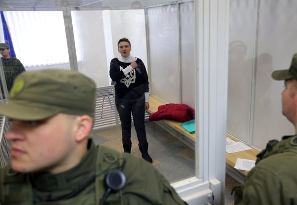 Рассмотрение апелляции по делу Н. Савченко в Киеве