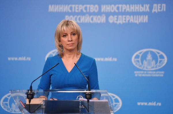 Брифинг официального представителя МИД РФ М. Захаровой