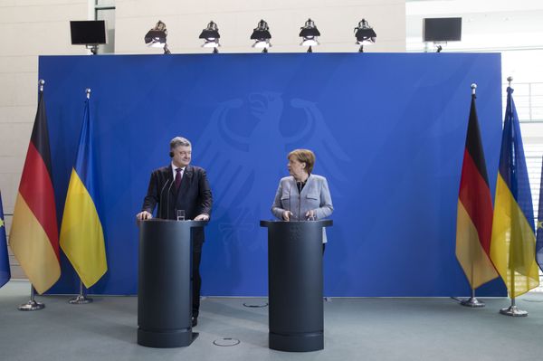 порошенко меркель порошенко меркель